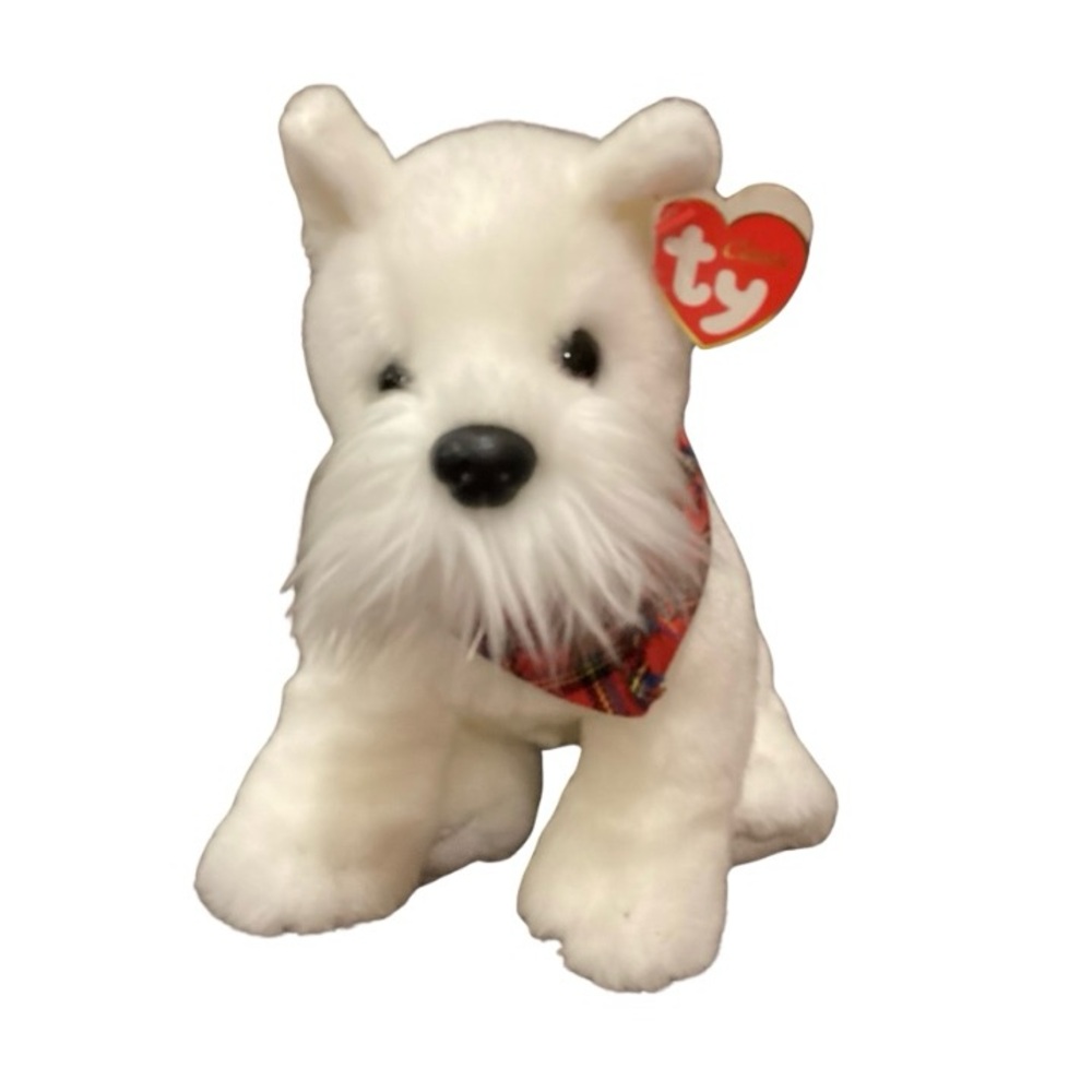 Ty West Highland White Terrier Dog “Finlay” Classics Collection ❗️RARE❗️💜 BOGO